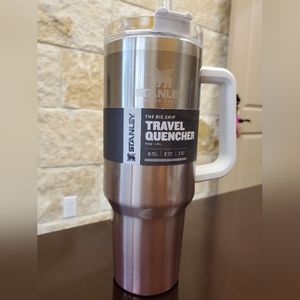 New Stanley 40oz Stainless Steel Quencher Tumbler Champagne Ombre Target